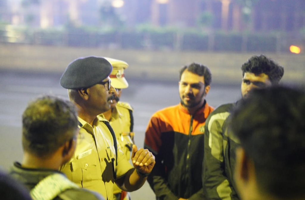 Senior Police Inspector Briefing CT Riders