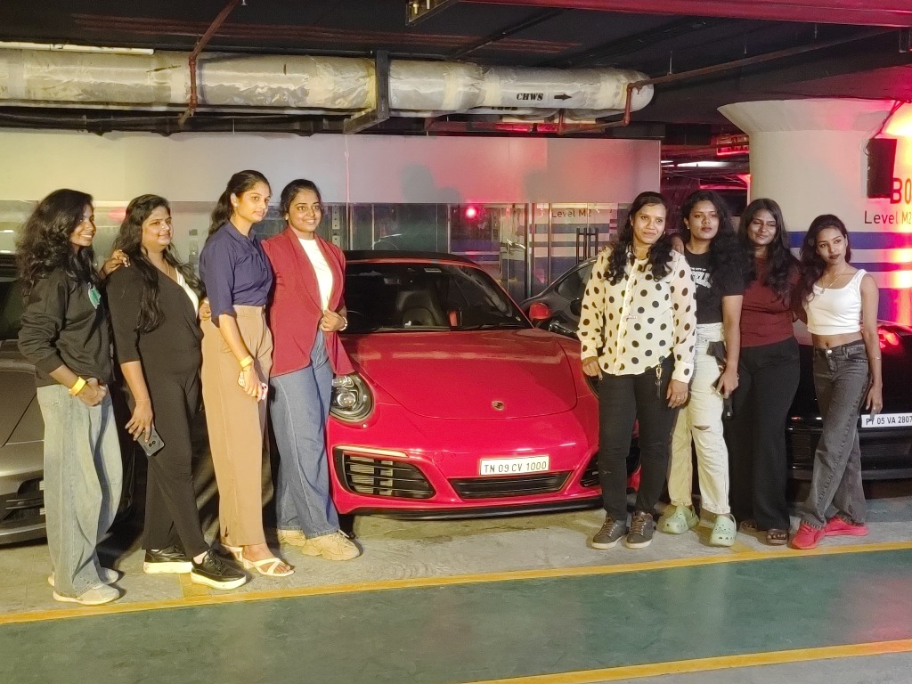 Porsche Luxury Automotive Meet Kundavai Krew